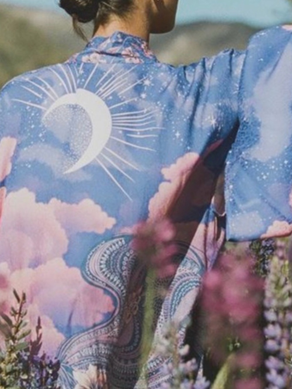 Spell & The Gypsy Luna Short Robe 🌙